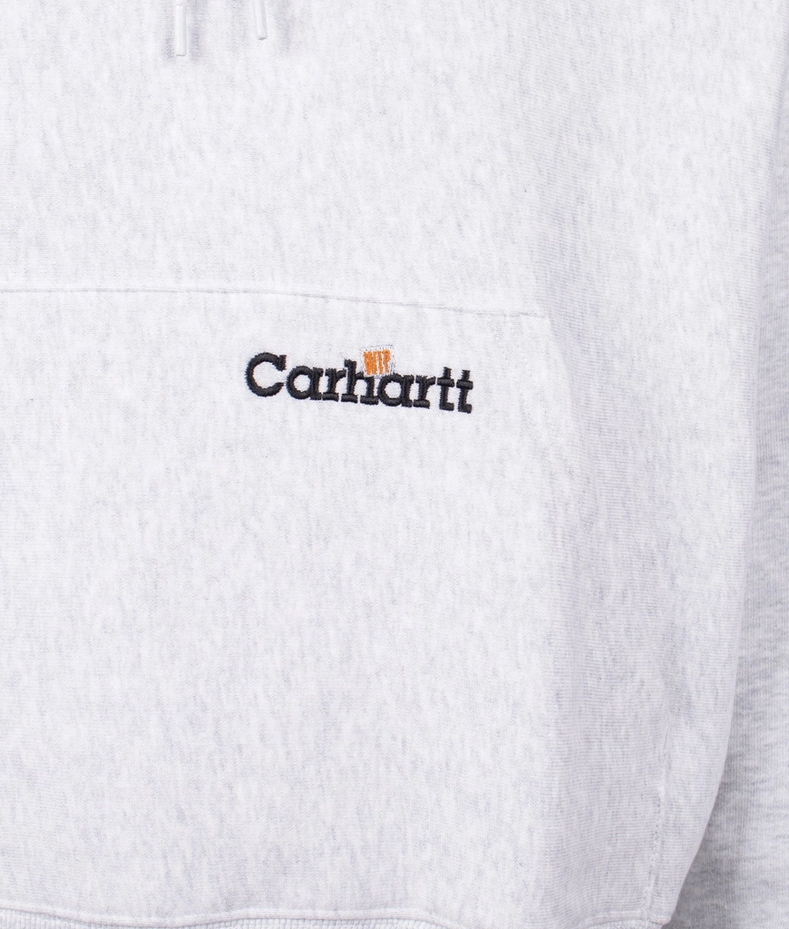 Carhartt WIP Mens Relaxed Fit Label Script Hoodie